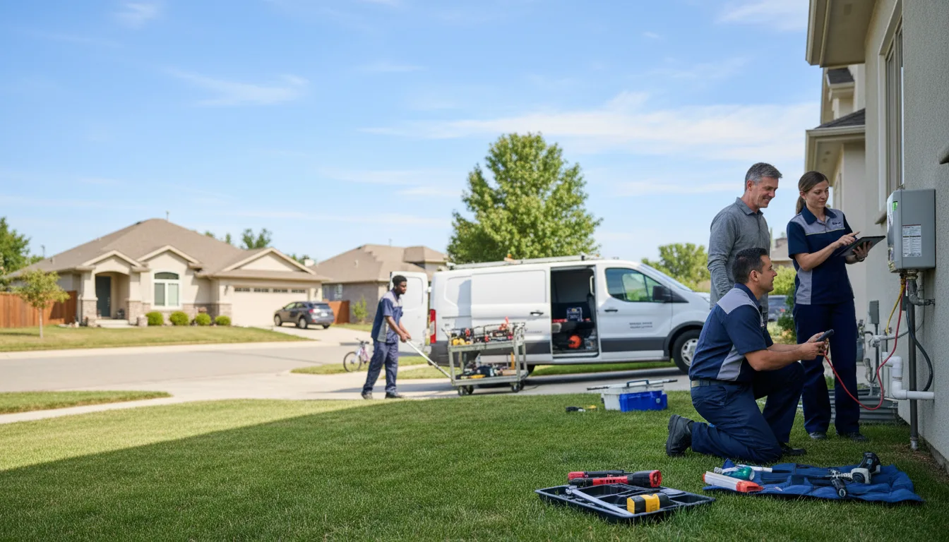 Tankless water heater service in Washington, IA